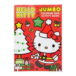 Hello Kitty Jumbo Coloring and Activity Book NWT